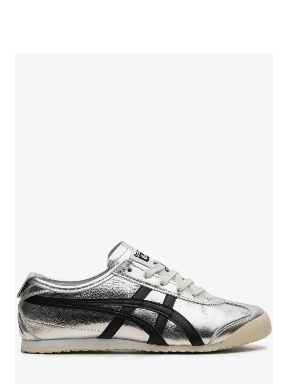 Onitsuka Tiger Silver & Black Mexico 66 US w10 - 26 cm - 41.5
